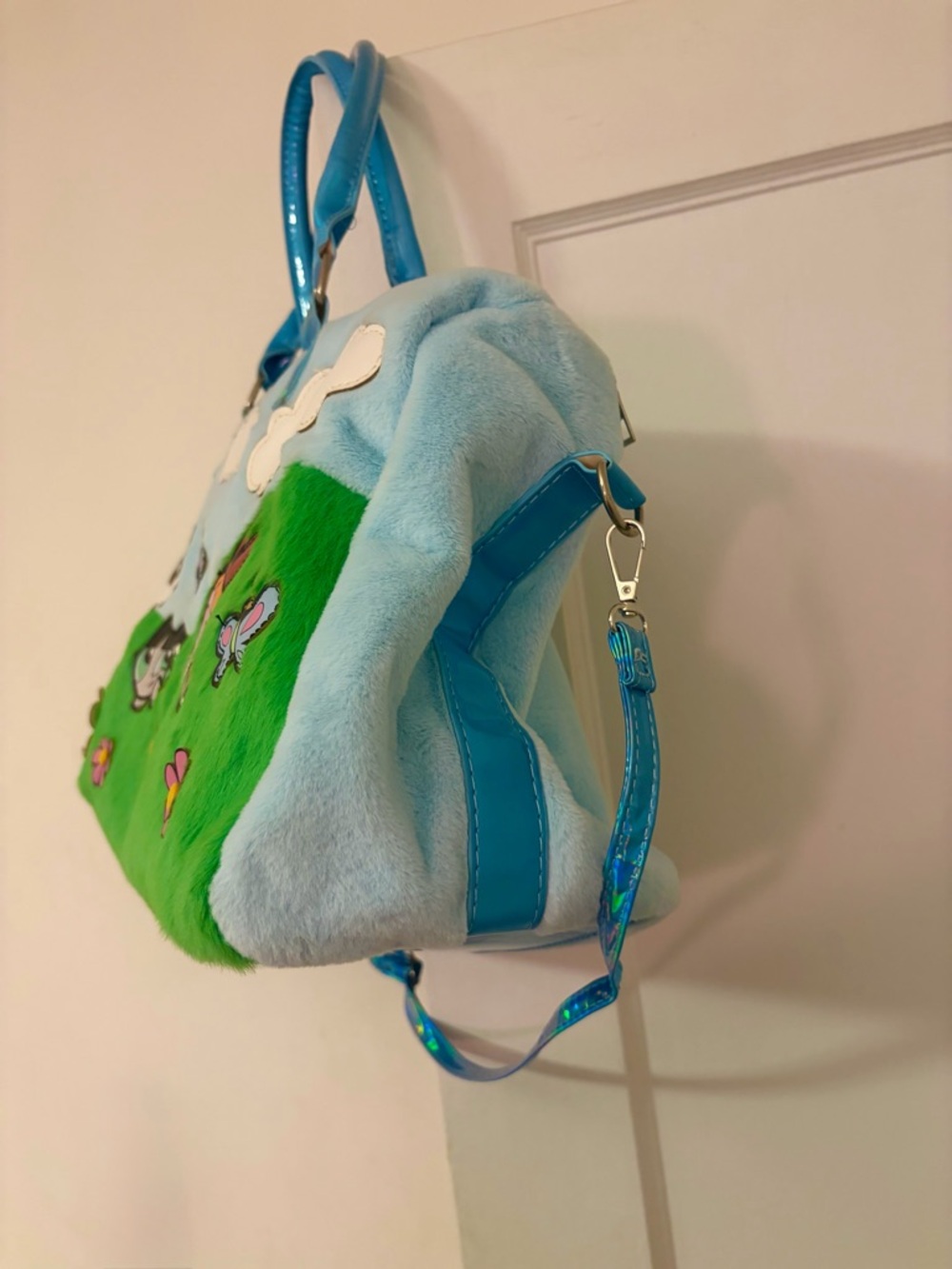 NWOT - Powerpuff Girls Plush Weekender Bag - Picture 8 of 10